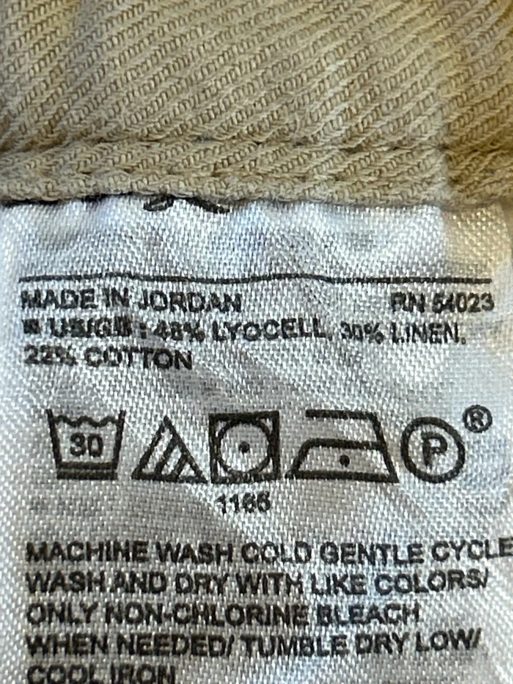 Banana Republic Linen Lyocell Pull On Ankle Pants Beige Small